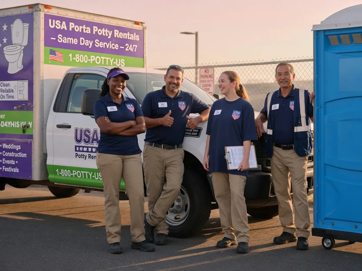 Porta Potty Rental company in Battle Ground, IN